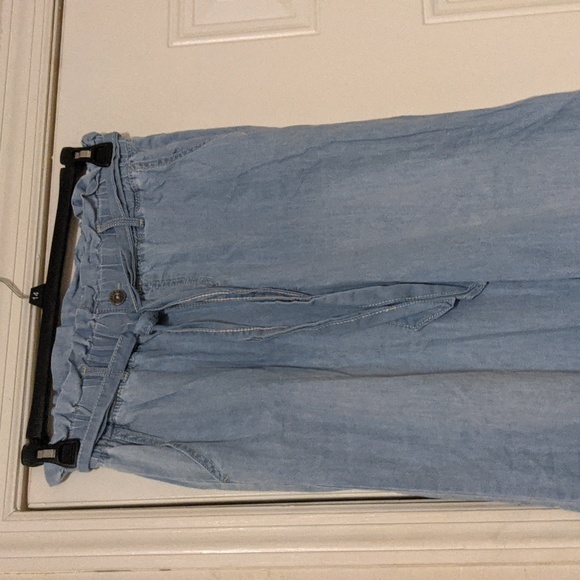 ReWash Women's High rise Paper bag style Jeans - Picture 3 of 6